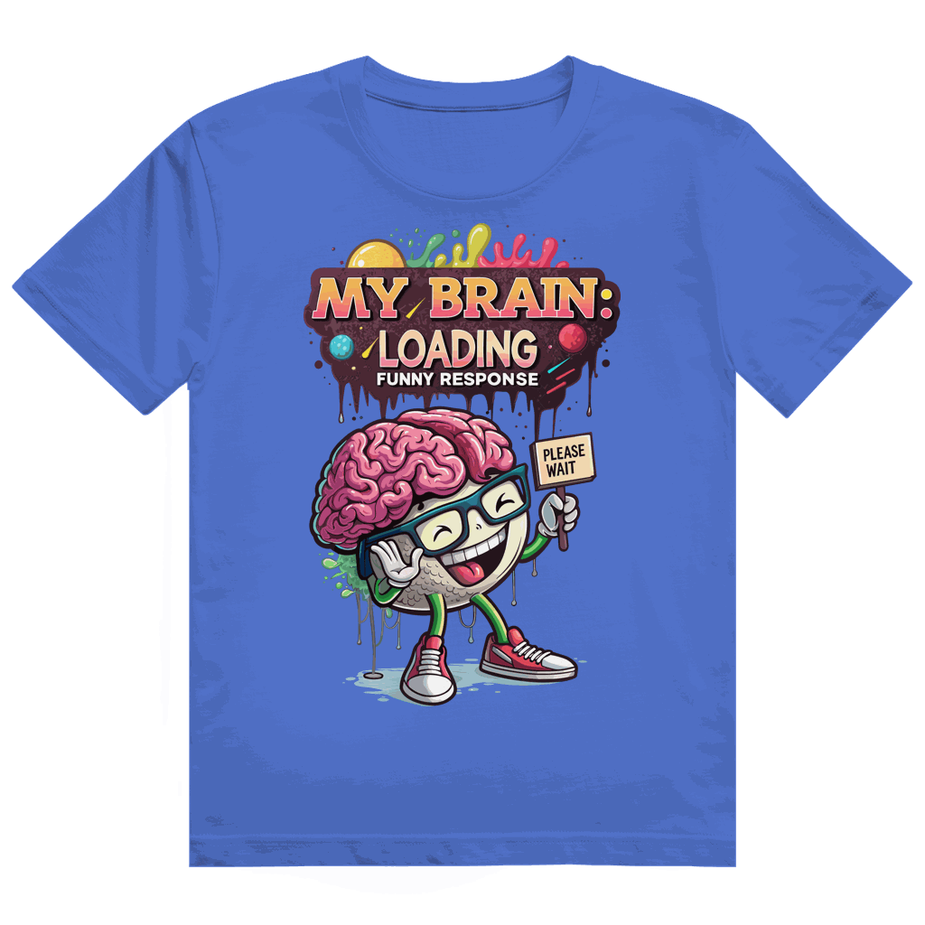 Heavy Cotton T-Shirt - My Brain loading | Division420®