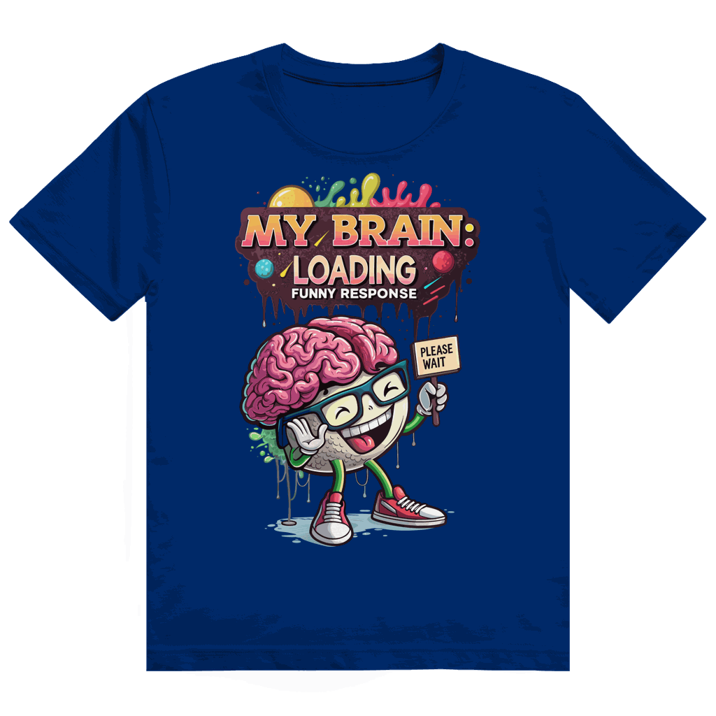 Heavy Cotton T-Shirt - My Brain loading | Division420®