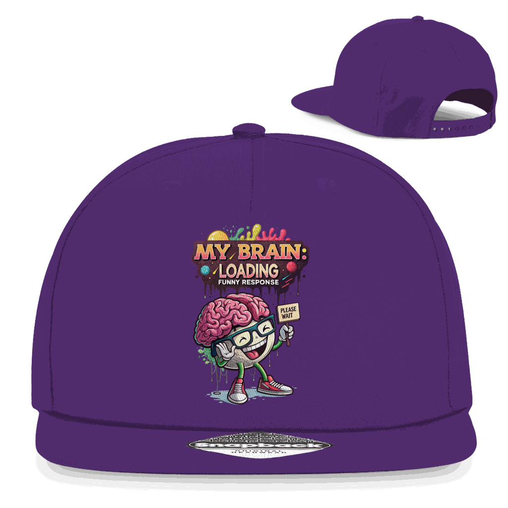 Snapback Rapper Cap - My Brain loading | Division420®