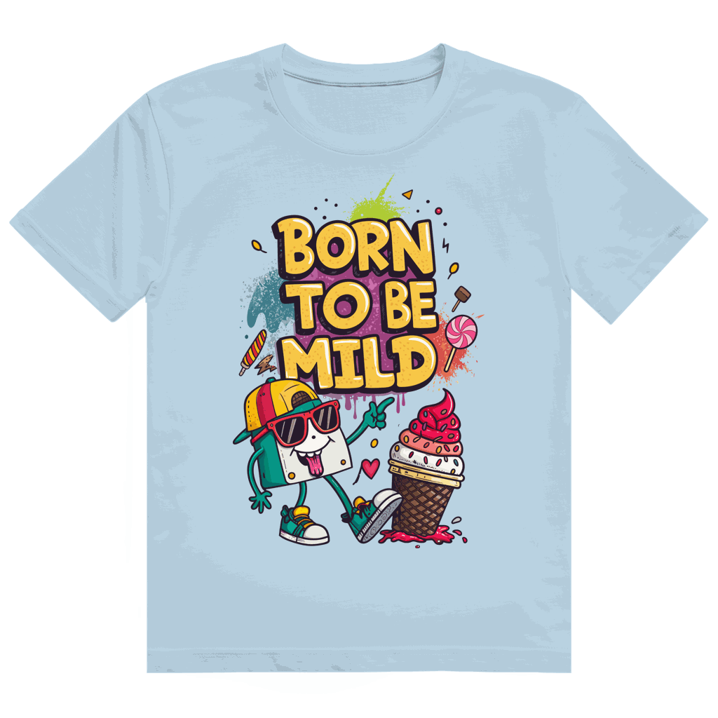 Heavy Cotton T-Shirt - Born to be mild | Division420®