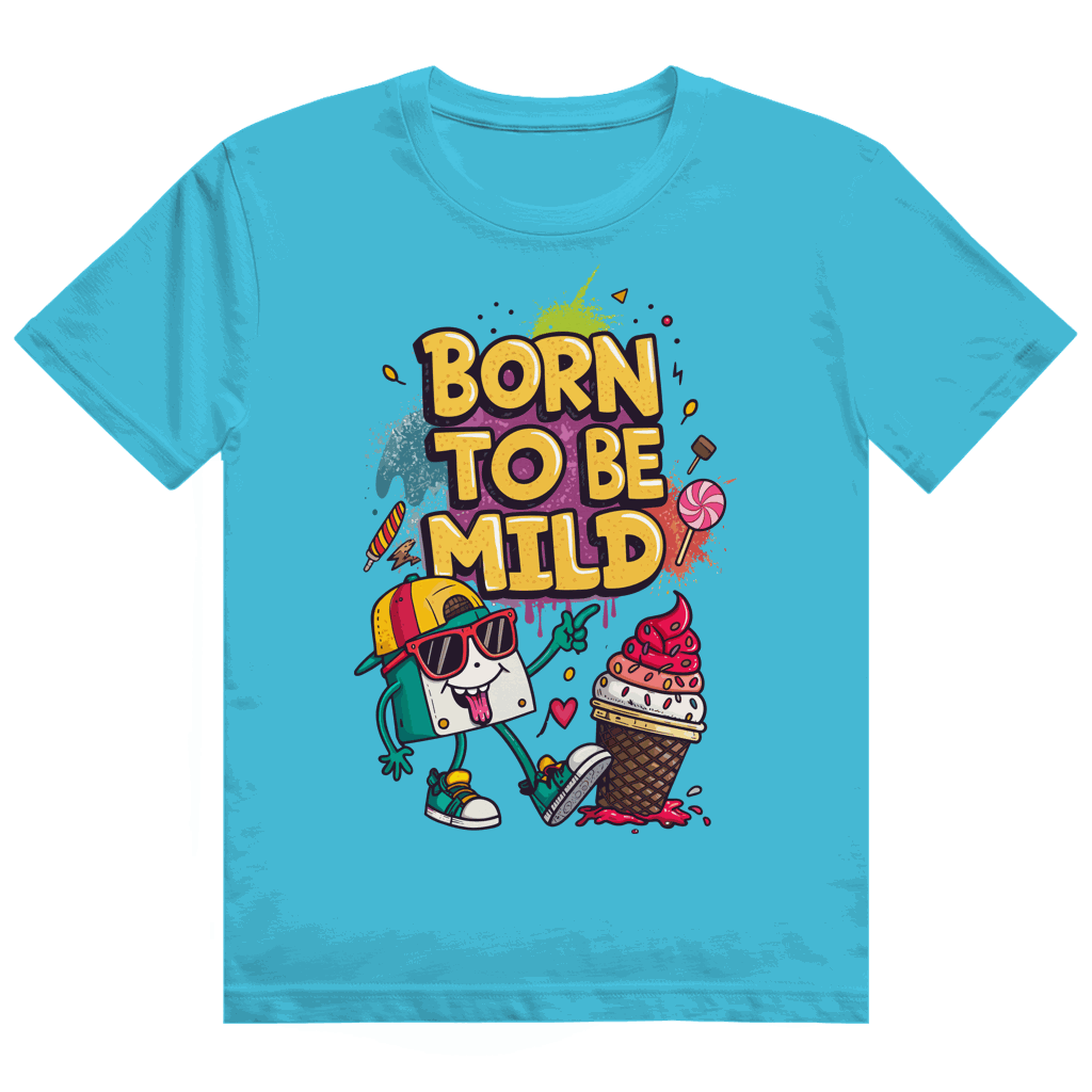 Heavy Cotton T-Shirt - Born to be mild | Division420®