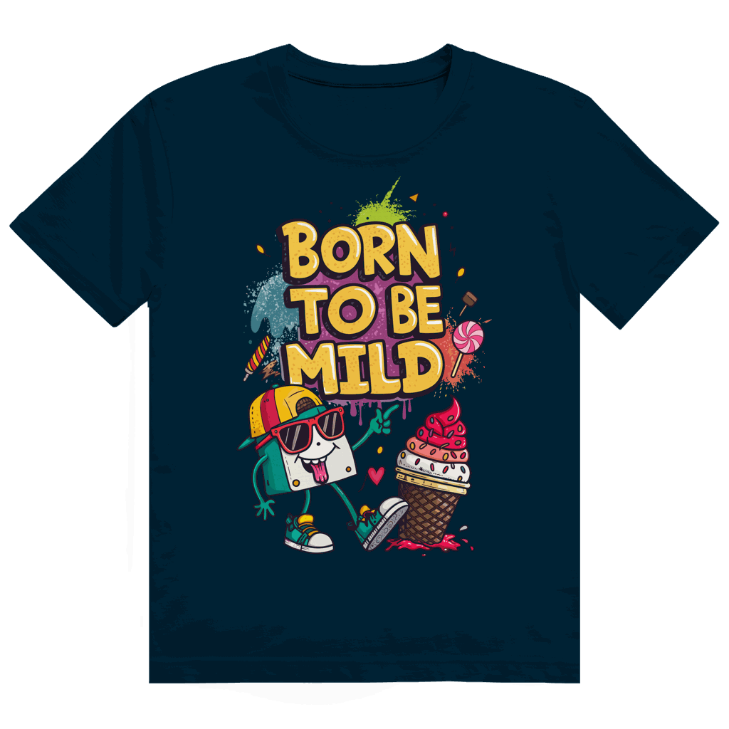 Heavy Cotton T-Shirt - Born to be mild | Division420®