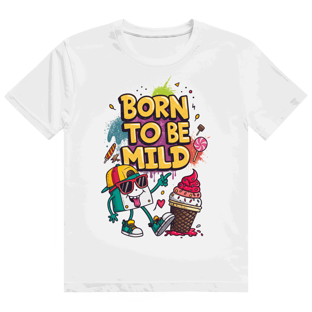 Heavy Cotton T-Shirt - Born to be mild | Division420®