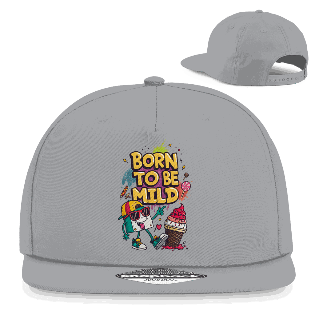 Snapback Rapper Cap - Born to be mild | Division420®