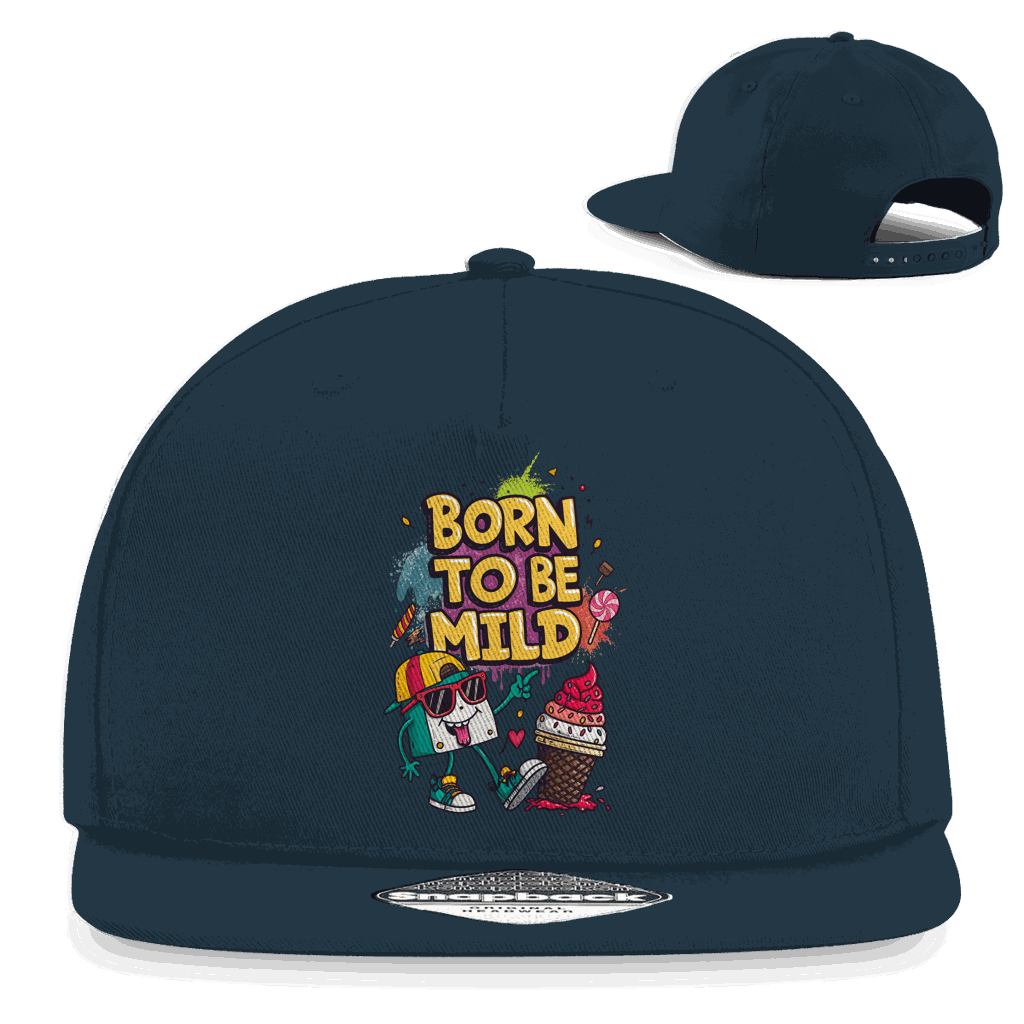 Snapback Rapper Cap - Born to be mild | Division420®