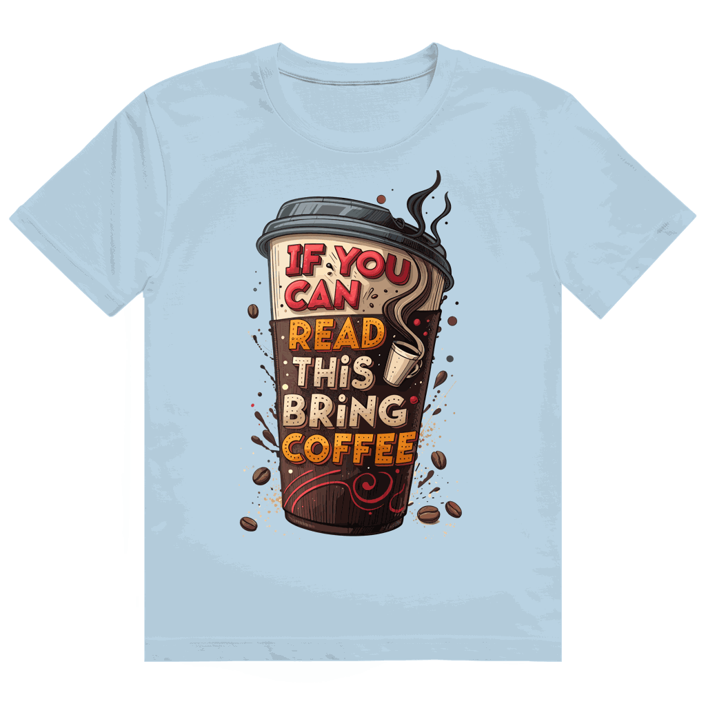 Heavy Cotton T-Shirt - Bring Coffee! | Division420®