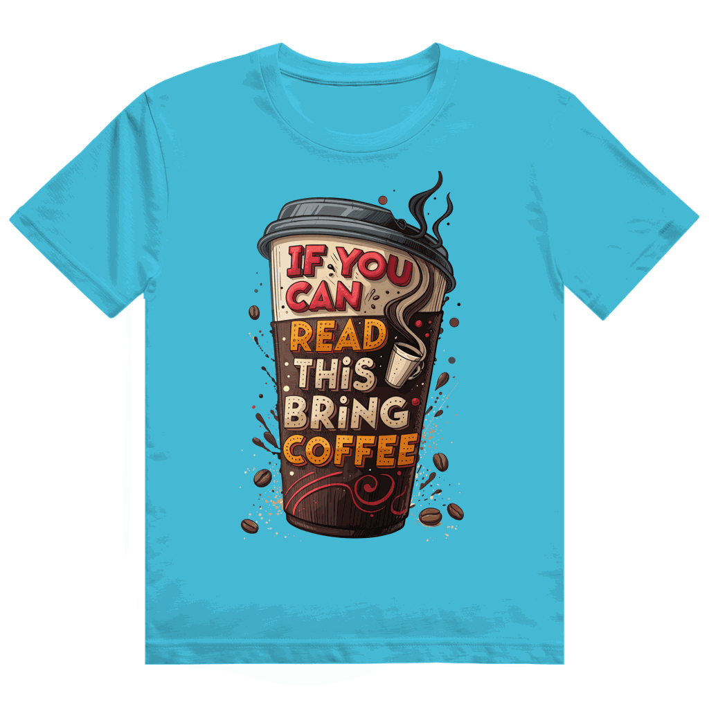 Heavy Cotton T-Shirt - Bring Coffee! | Division420®