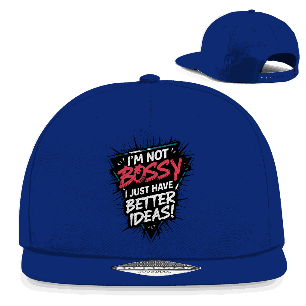 Snapback Rapper Cap - Im not Bossy | Division420®