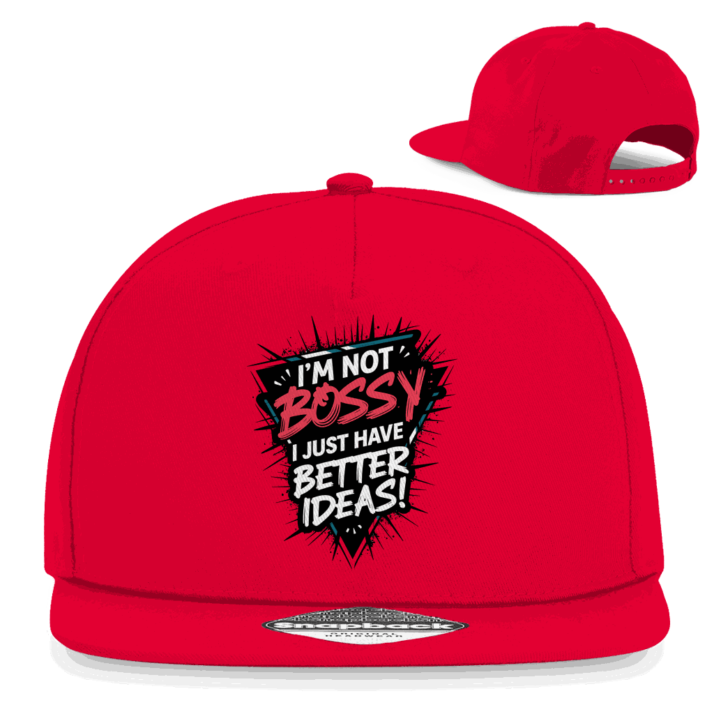 Snapback Rapper Cap - Im not Bossy | Division420®