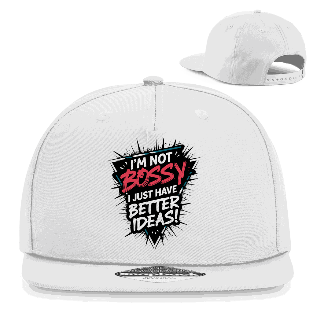 Snapback Rapper Cap - Im not Bossy | Division420®
