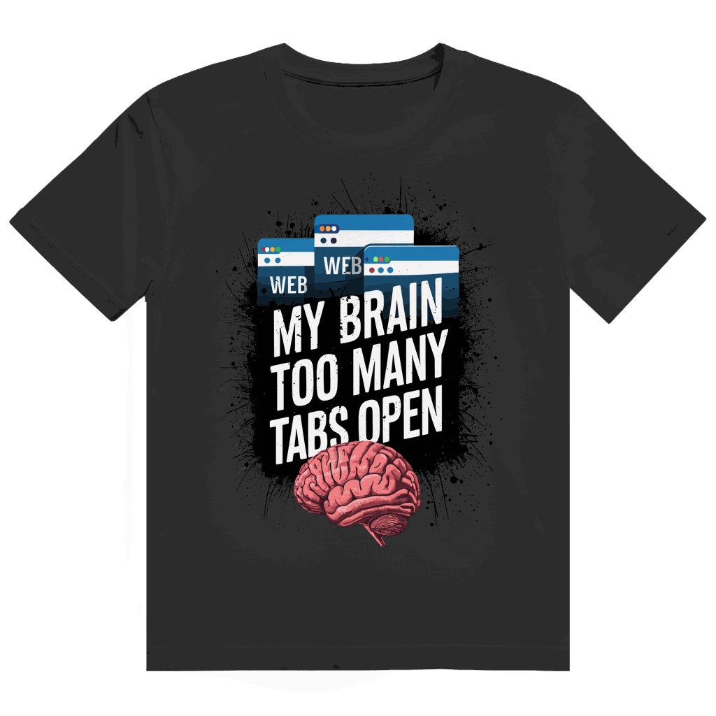 Heavy Cotton T-Shirt - My Brain | Division420®