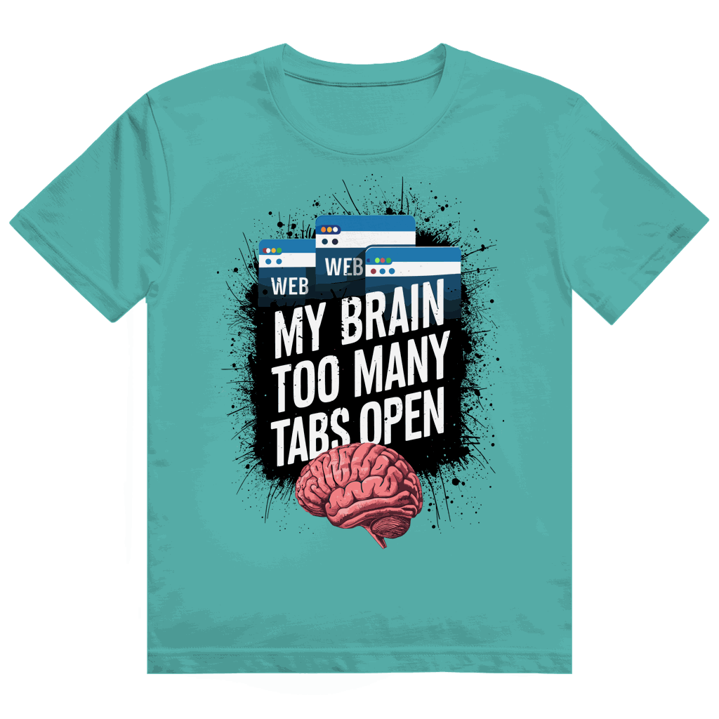 Heavy Cotton T-Shirt - My Brain | Division420®
