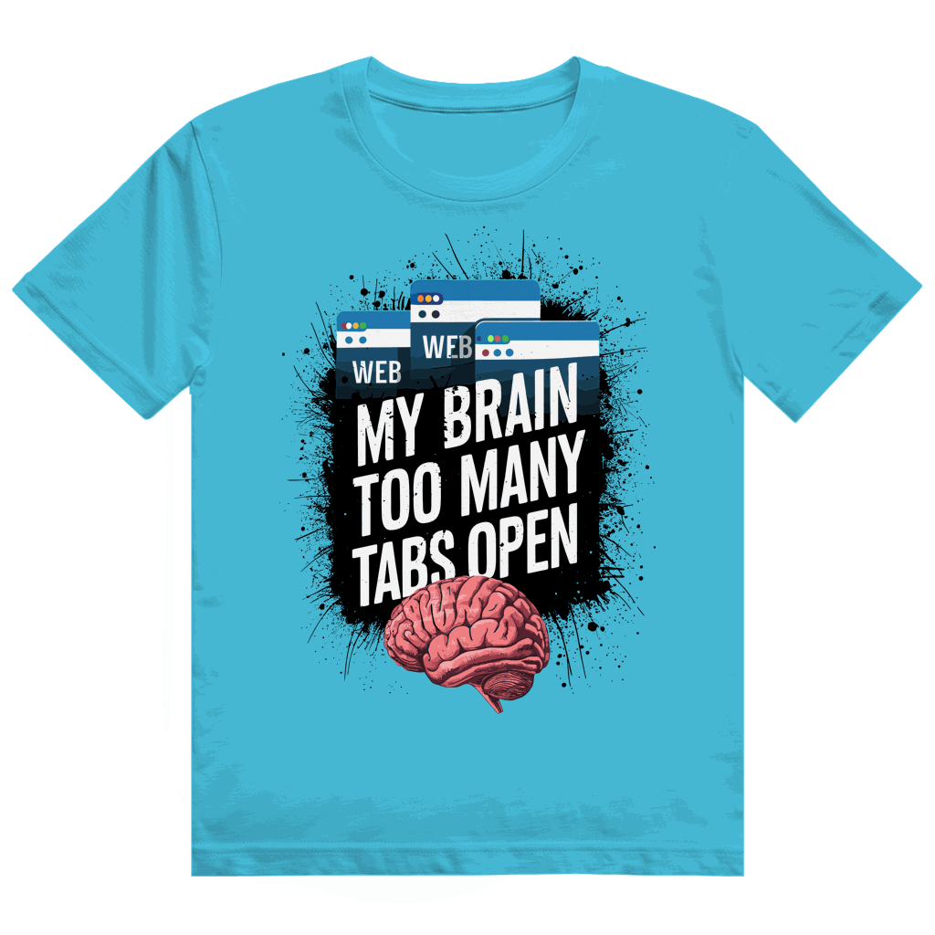 Heavy Cotton T-Shirt - My Brain | Division420®
