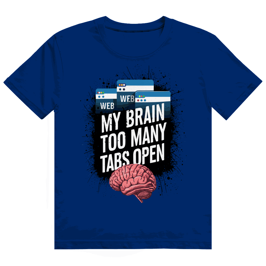 Heavy Cotton T-Shirt - My Brain | Division420®