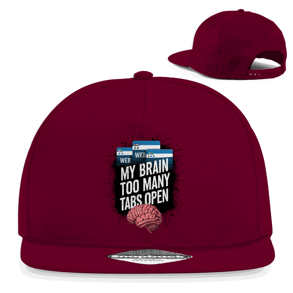 Snapback Rapper Cap - My Brain | Division420®