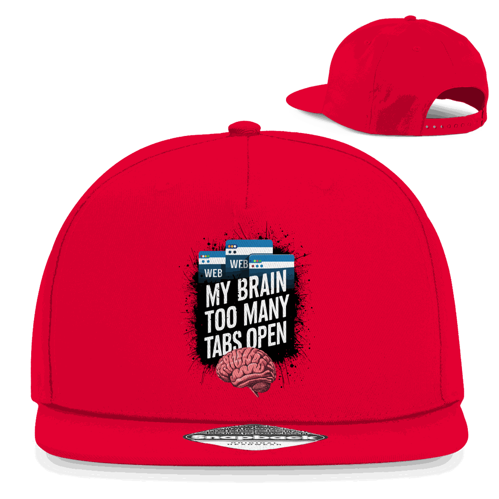 Snapback Rapper Cap - My Brain | Division420®