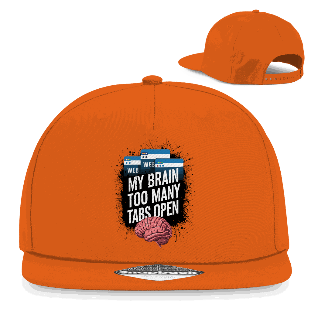 Snapback Rapper Cap - My Brain | Division420®