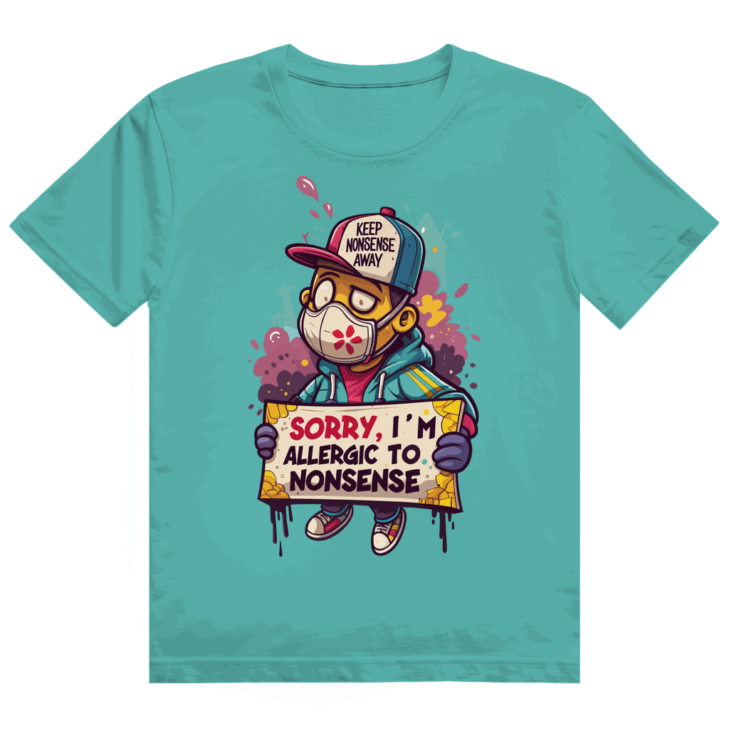 Heavy Cotton T-Shirt - Allergic to Nonsense | Division420®