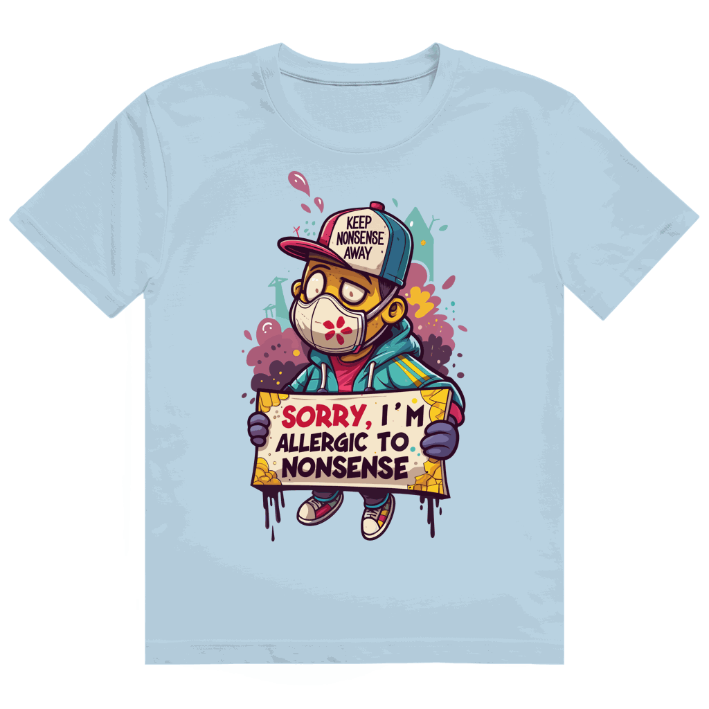 Heavy Cotton T-Shirt - Allergic to Nonsense | Division420®