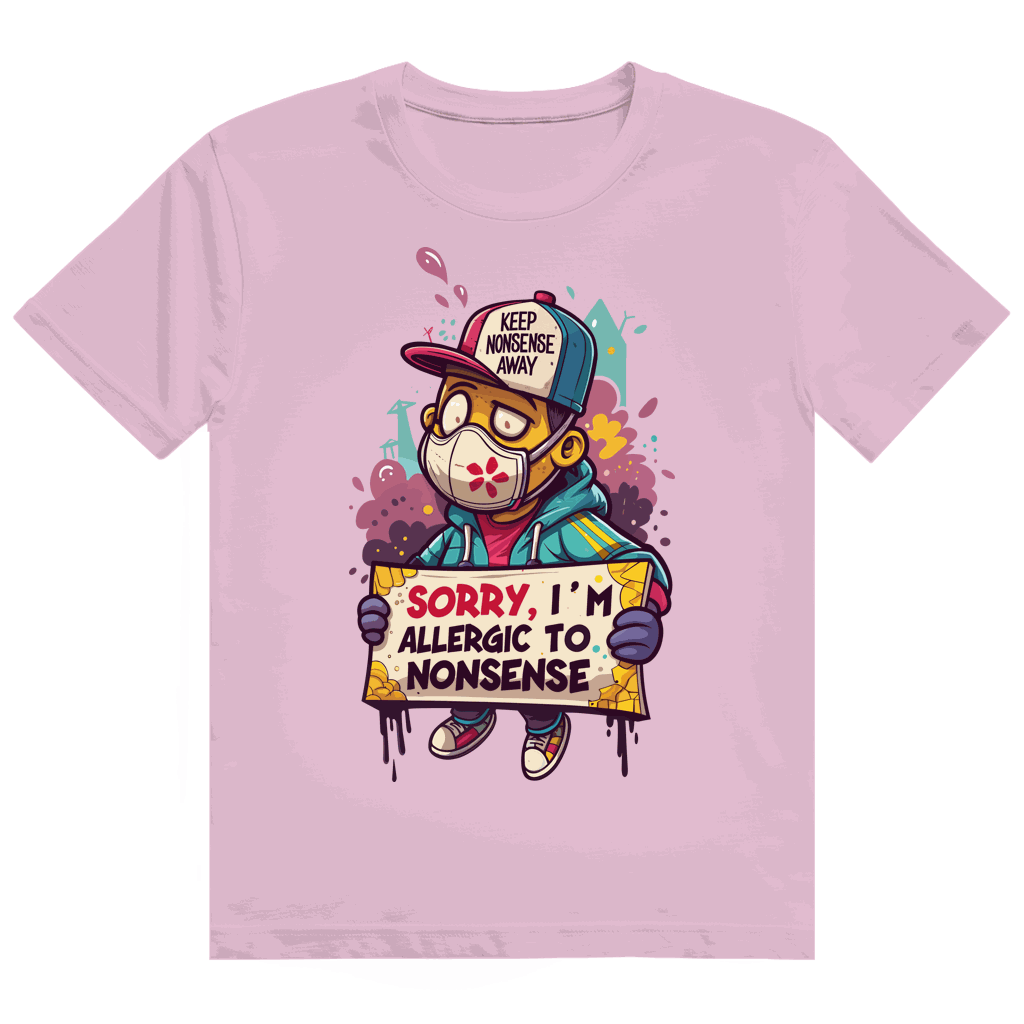 Heavy Cotton T-Shirt - Allergic to Nonsense | Division420®