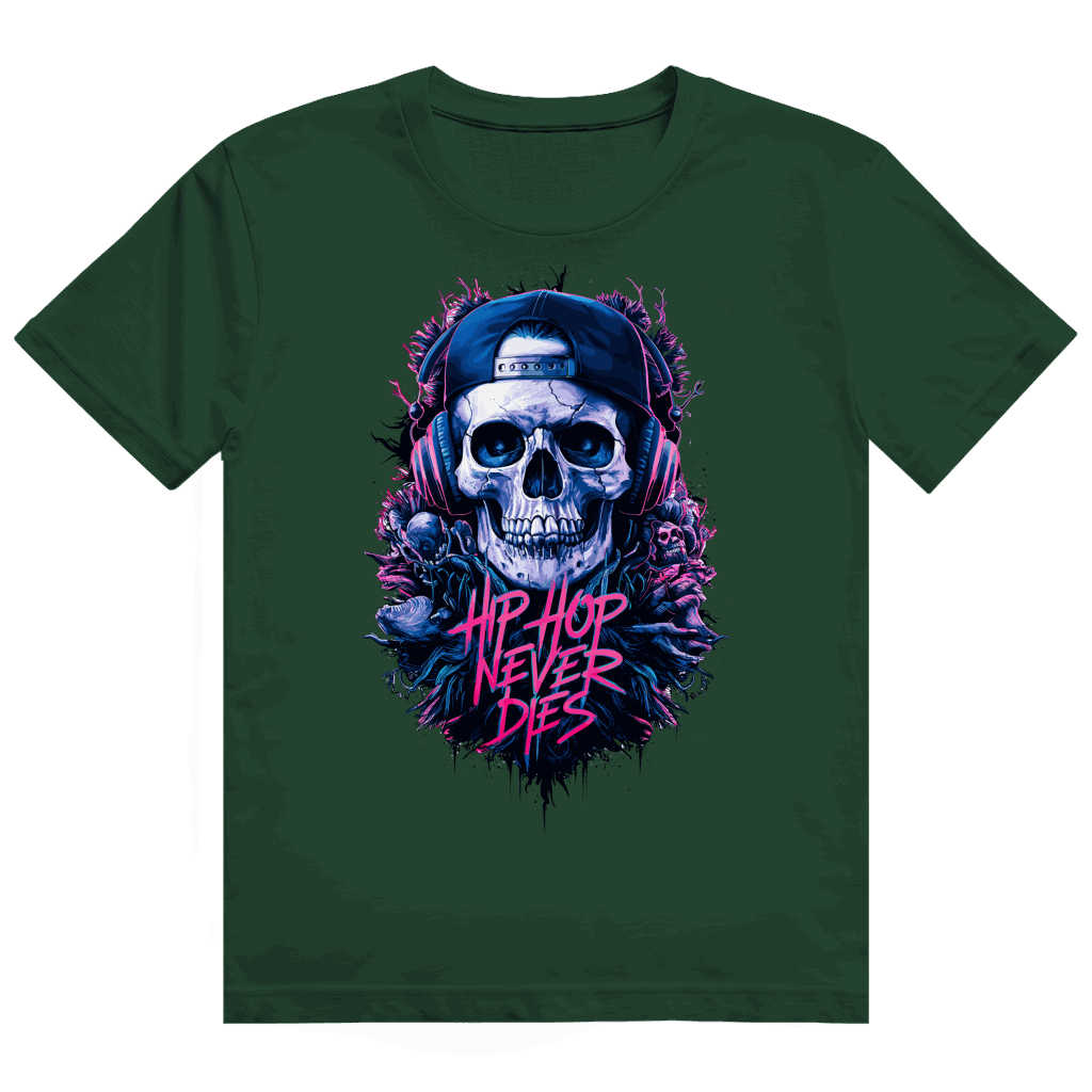 Heavy Cotton T-Shirt - Hip Hop never dies! | Division420®