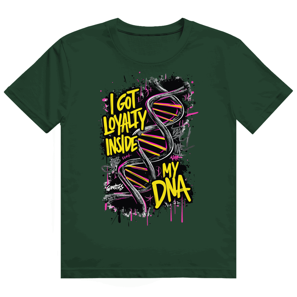 Heavy Cotton T-Shirt - I got loyalty inside my DNA | Division420®