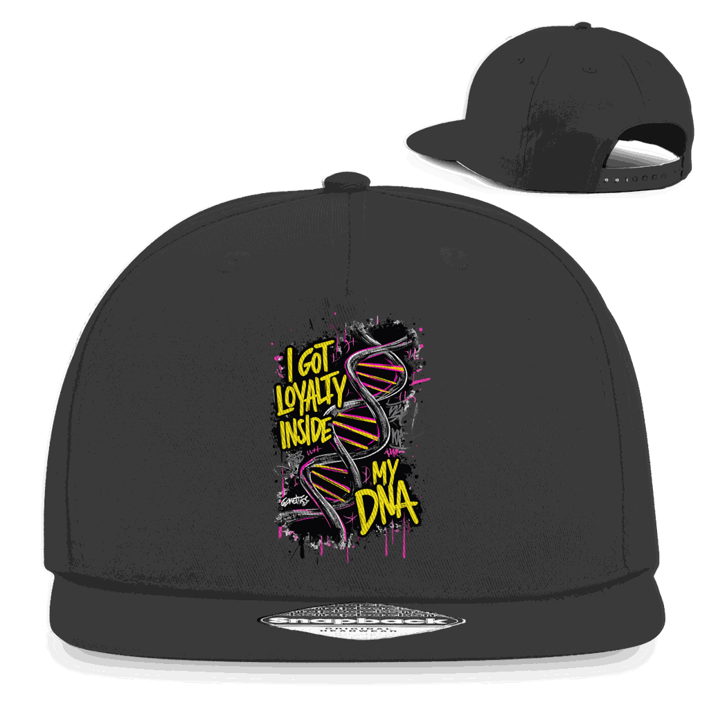 Snapback Rapper Cap - I got loyalty inside my DNA | Division420®