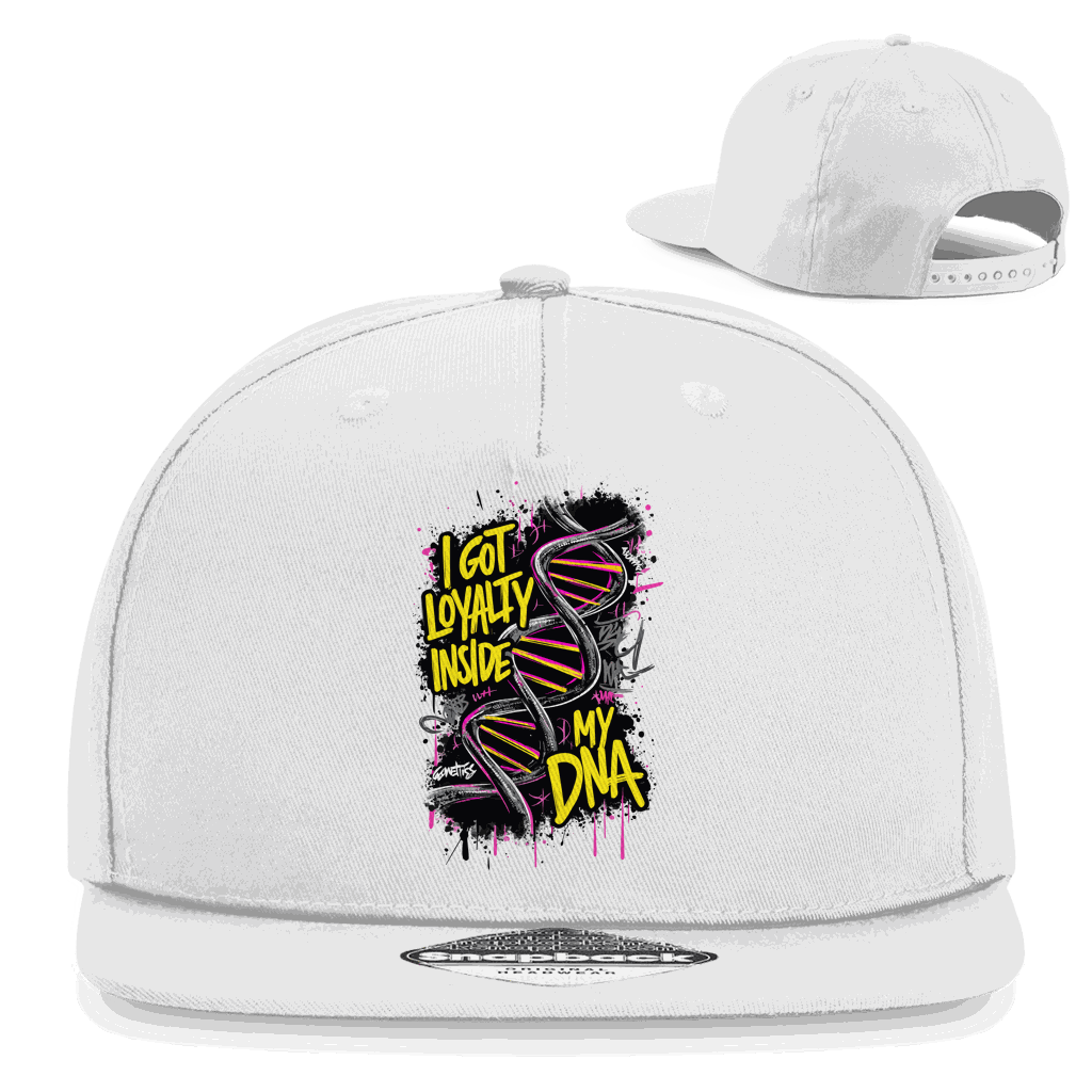 Division420 Snapback Cap mit flachem Schirm und urbanem 5-Panel Design aus Baumwoll-Twill