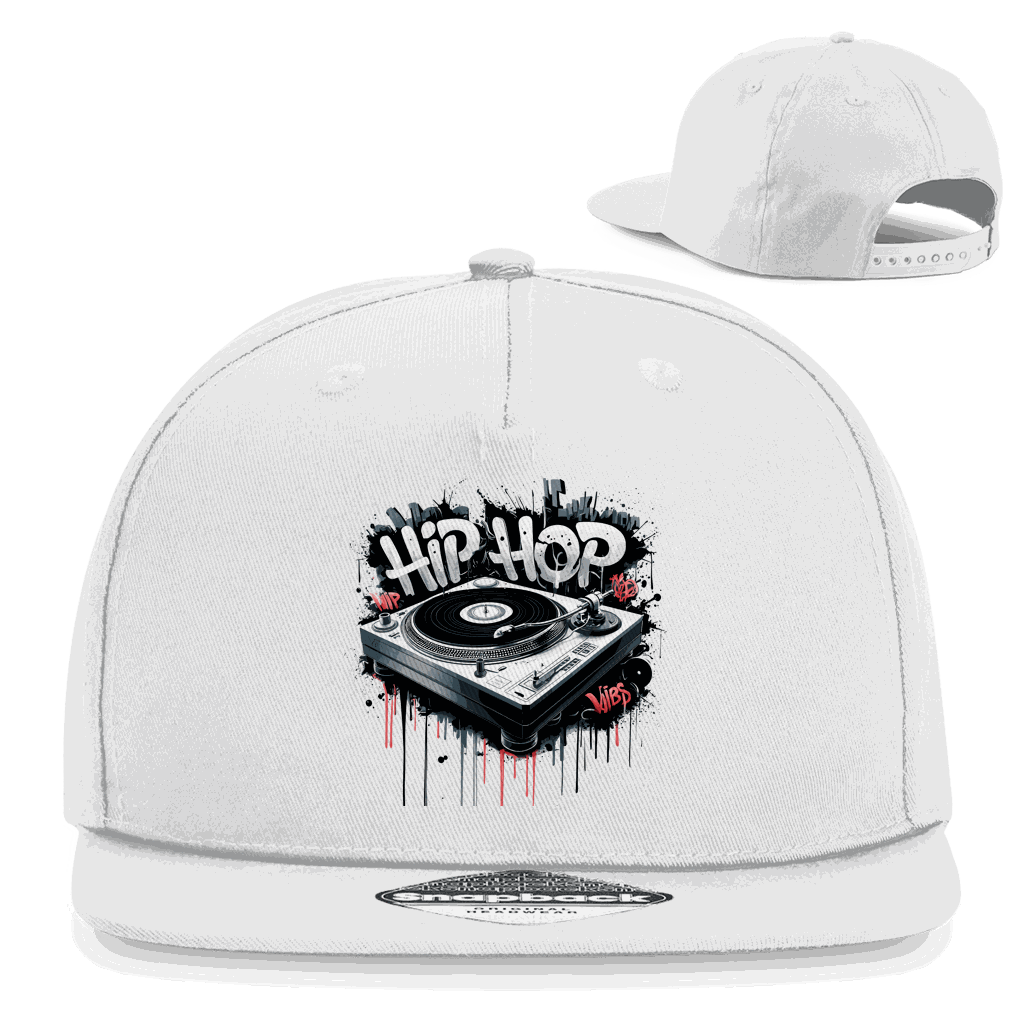 Snapback Rapper Cap - Hip Hop Turntable | Division420®