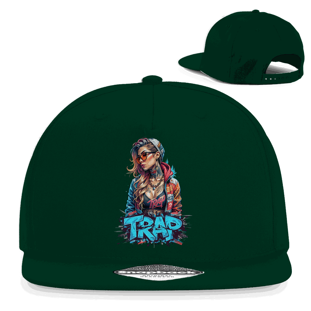 Snapback Rapper Cap - Trap | Division420®