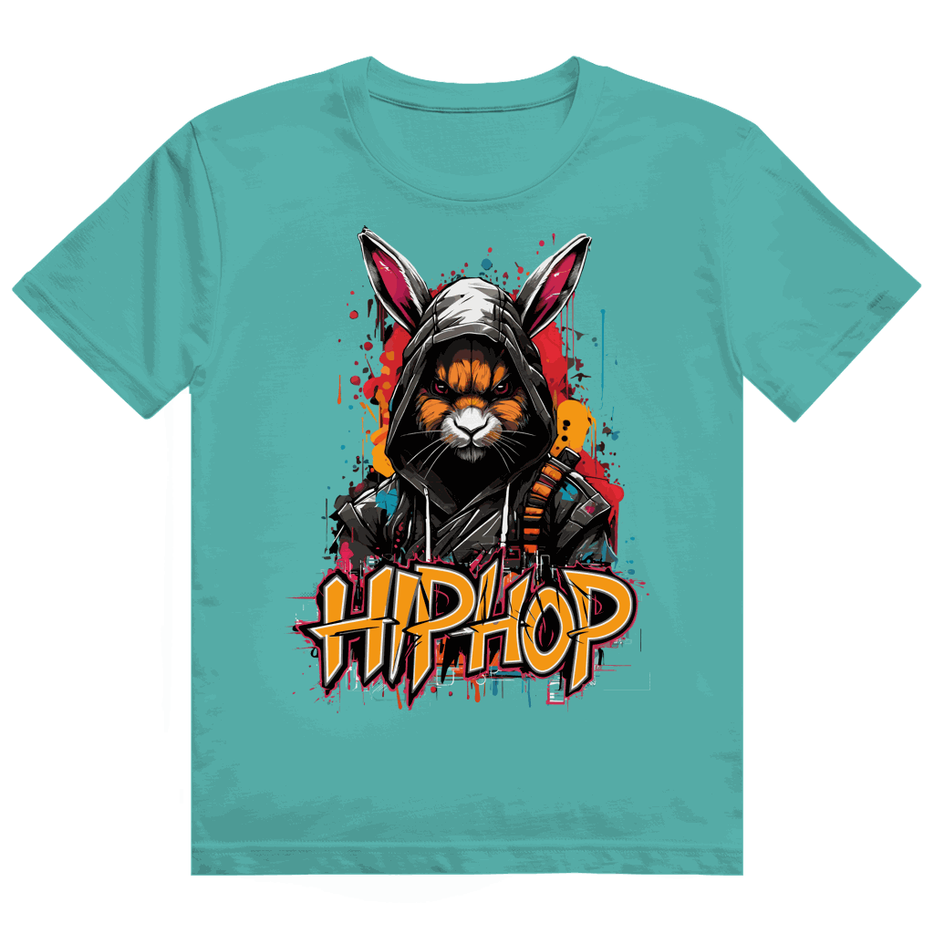 Heavy Cotton T-Shirt - OG Hip Hop Rabbit | Division420®