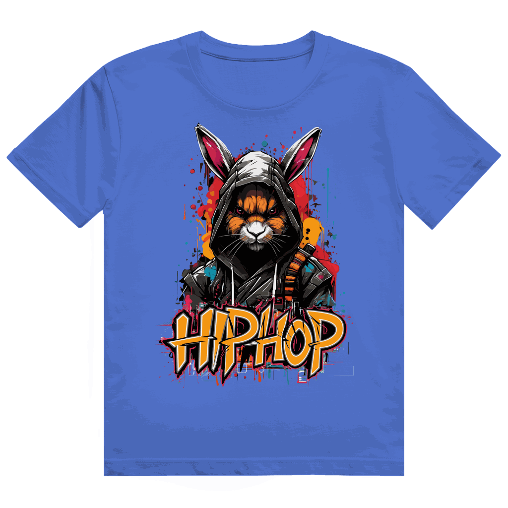Heavy Cotton T-Shirt - OG Hip Hop Rabbit | Division420®