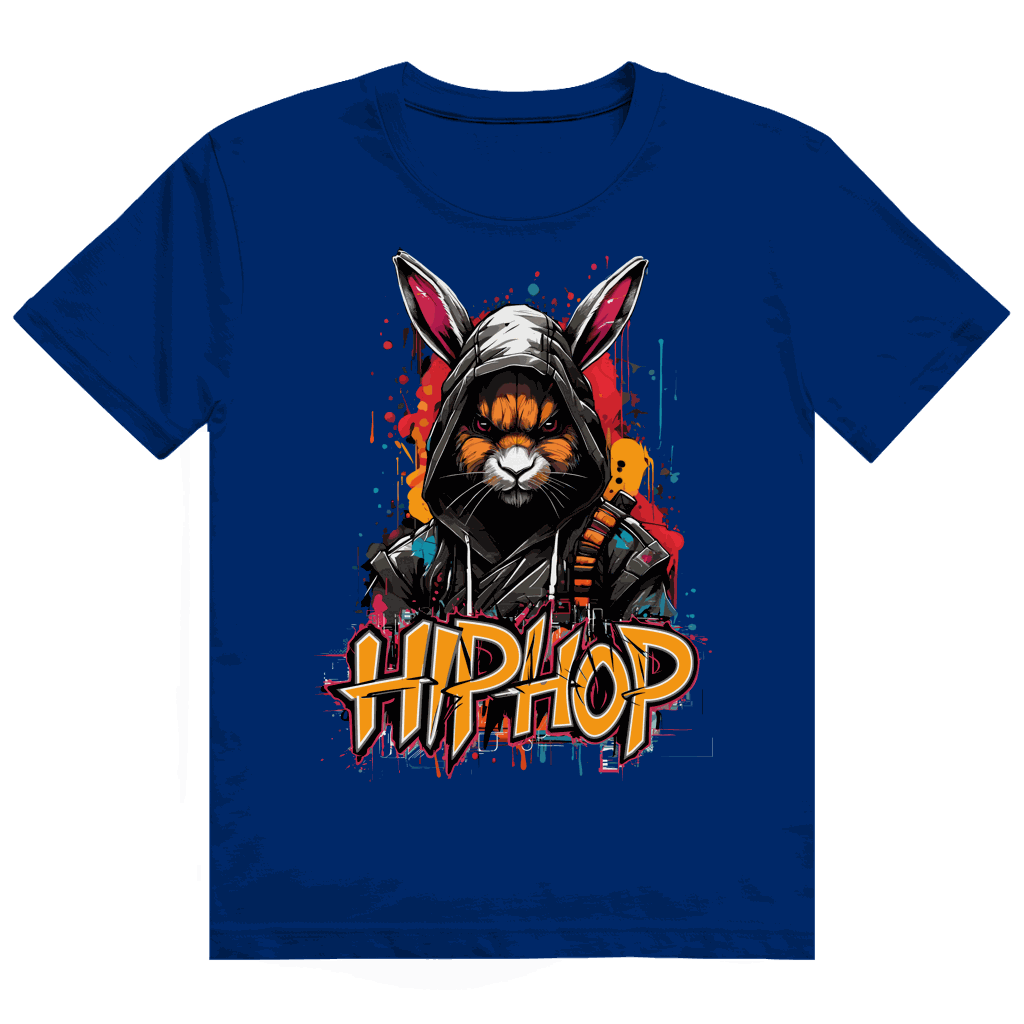 Heavy Cotton T-Shirt - OG Hip Hop Rabbit | Division420®