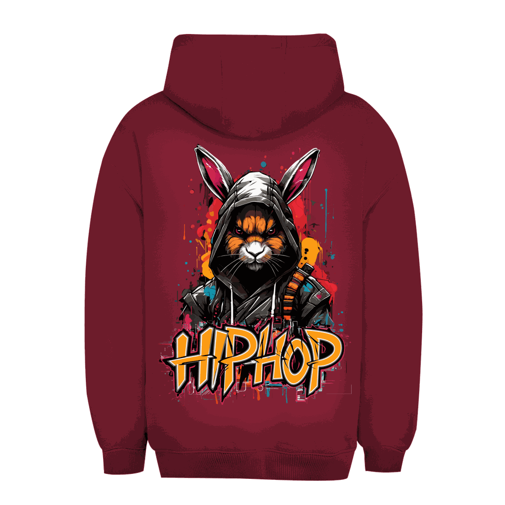 Unisex Oversize Hoodie - OG Hip Hop Rabbit | Division420®