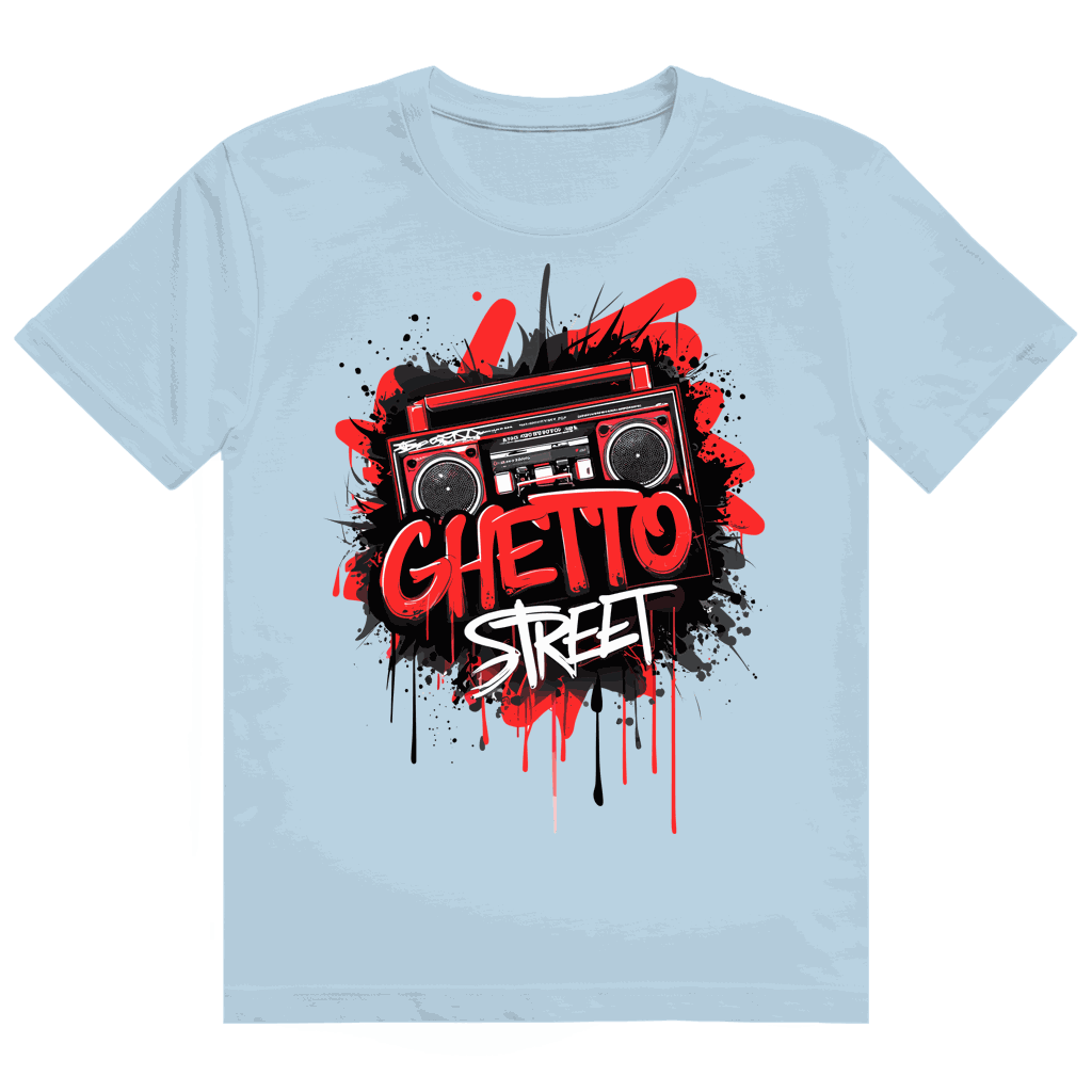 Heavy Cotton T-Shirt - Ghetto Street | Division420®