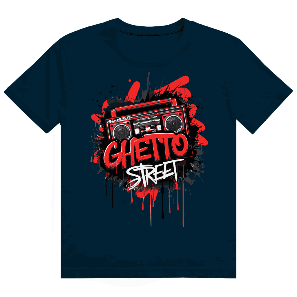 Heavy Cotton T-Shirt - Ghetto Street | Division420®