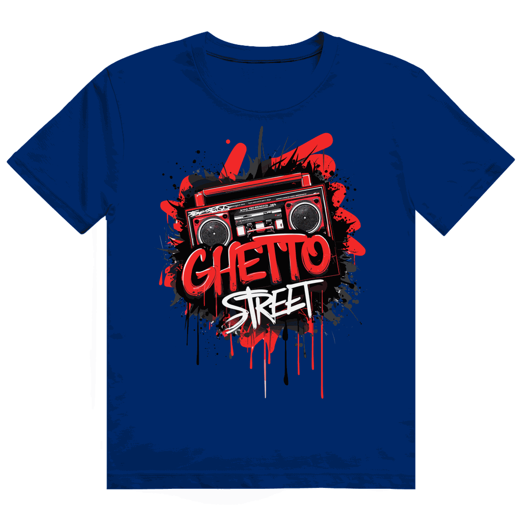 Heavy Cotton T-Shirt - Ghetto Street | Division420®