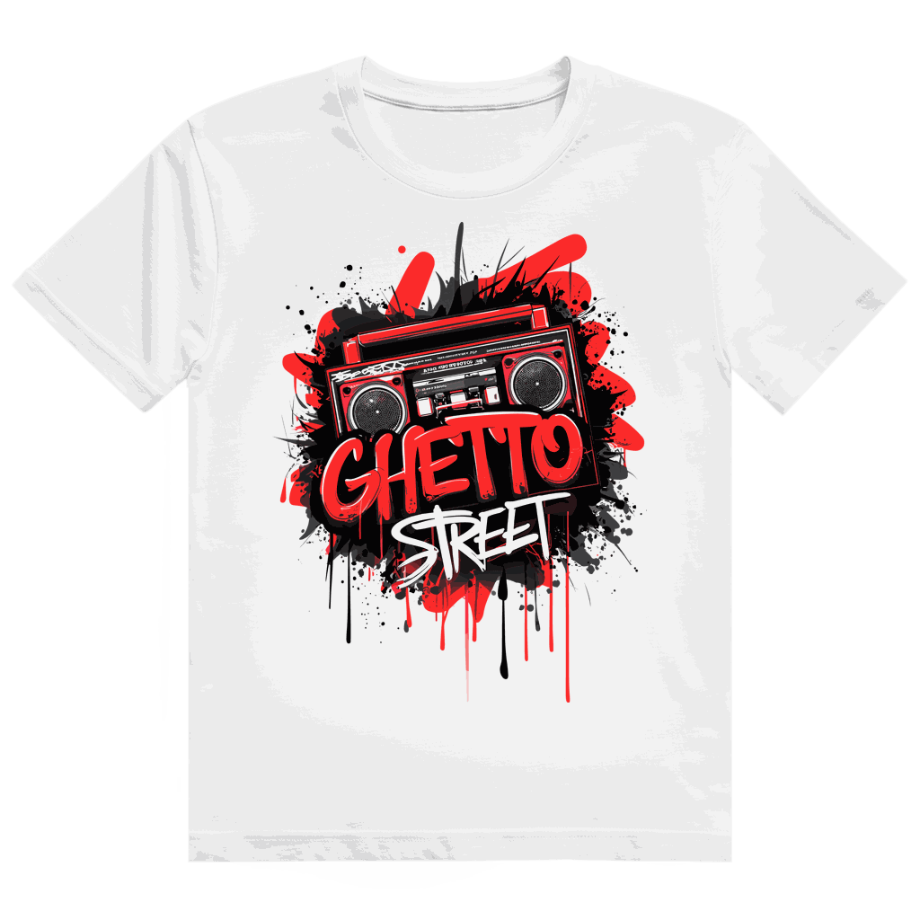 Heavy Cotton T-Shirt - Ghetto Street | Division420®