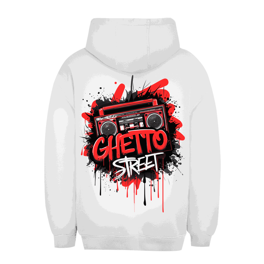 Unisex Oversize Hoodie - Ghetto Street | Division420®
