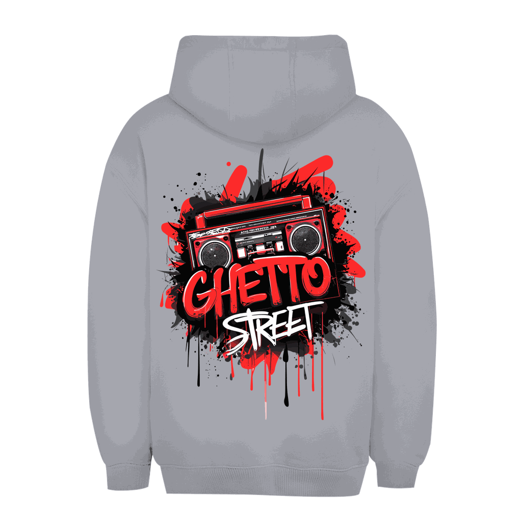 Unisex Oversize Hoodie - Ghetto Street | Division420®