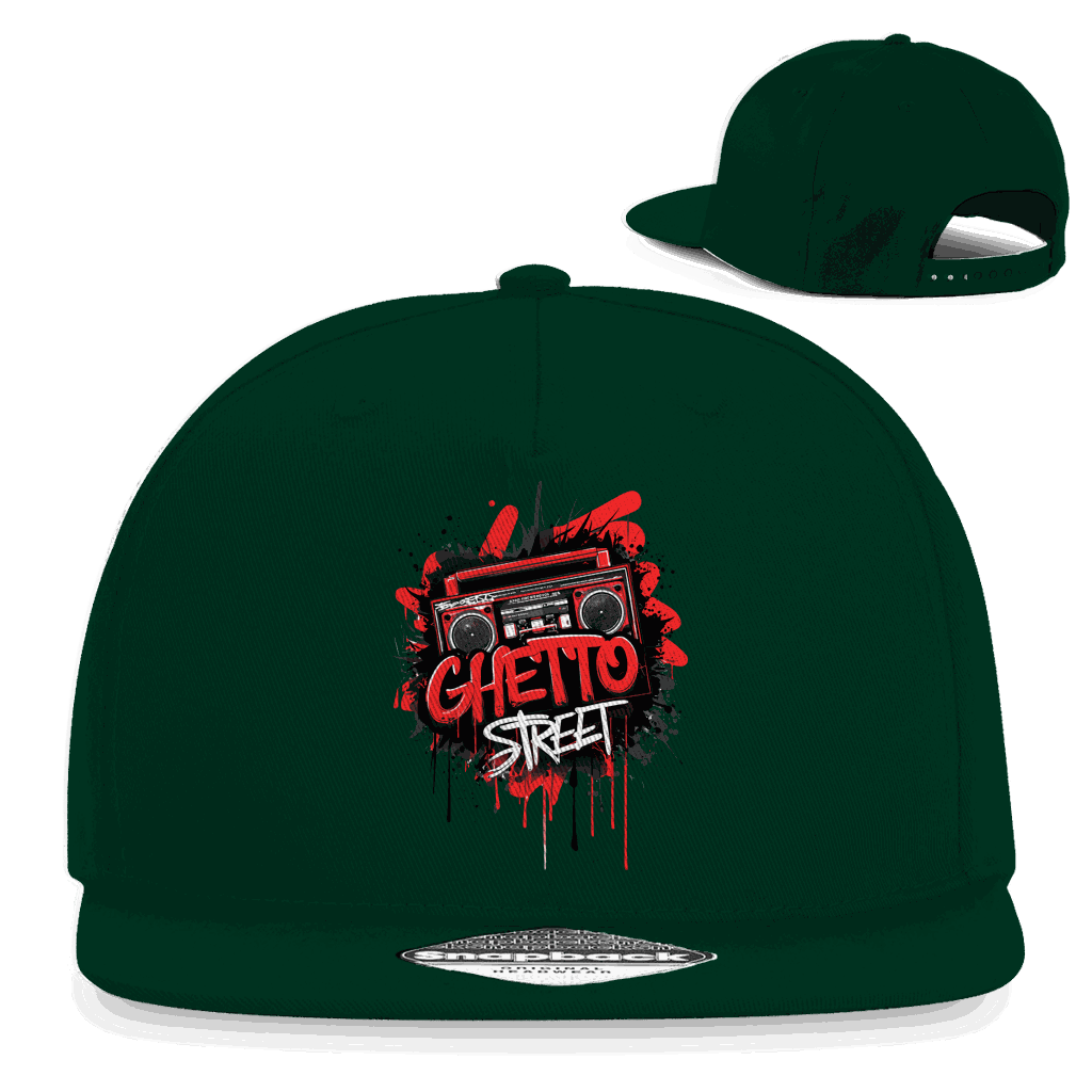 Snapback Rapper Cap - Ghetto Street | Division420®