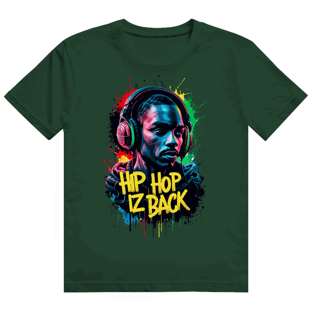 Heavy Cotton T-Shirt - Hip Hop iz back | Division420®