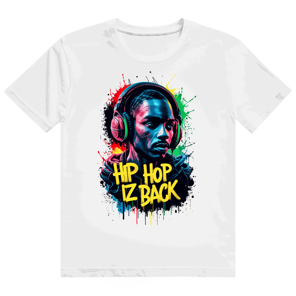 Heavy Cotton T-Shirt - Hip Hop iz back | Division420®