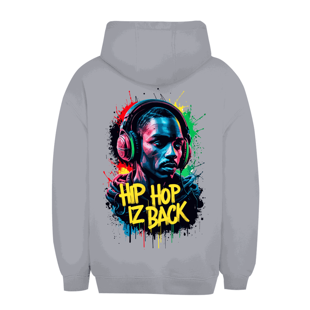 Unisex Oversize Hoodie von Division420 in urbanem Stil mit Kapuze und Kängurutasche