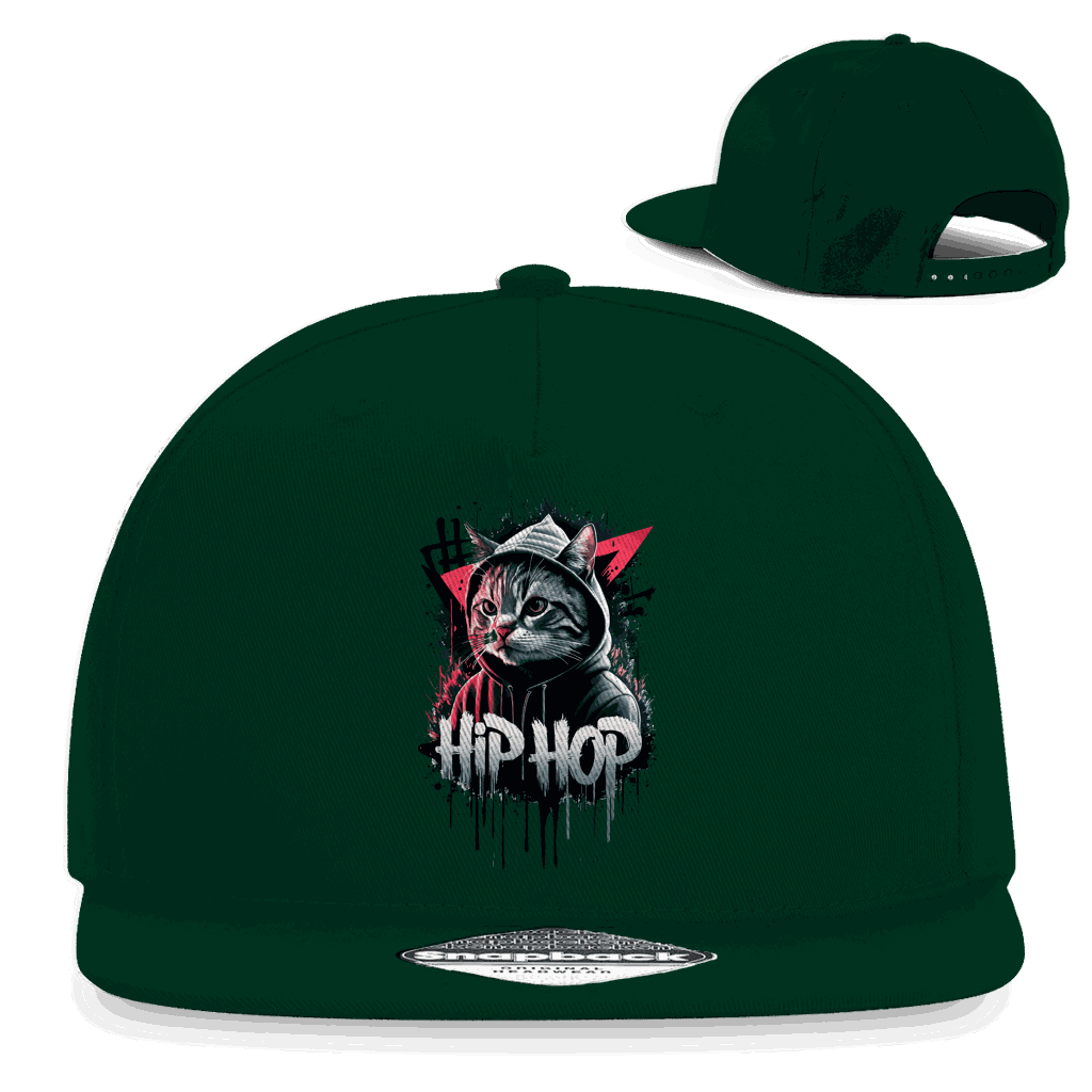 Snapback Rapper Cap - Hip Hop Cat | Division420®