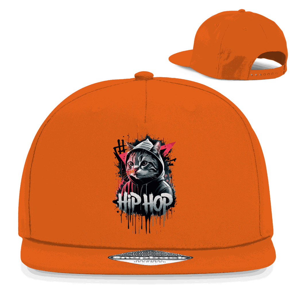 Snapback Rapper Cap - Hip Hop Cat | Division420®