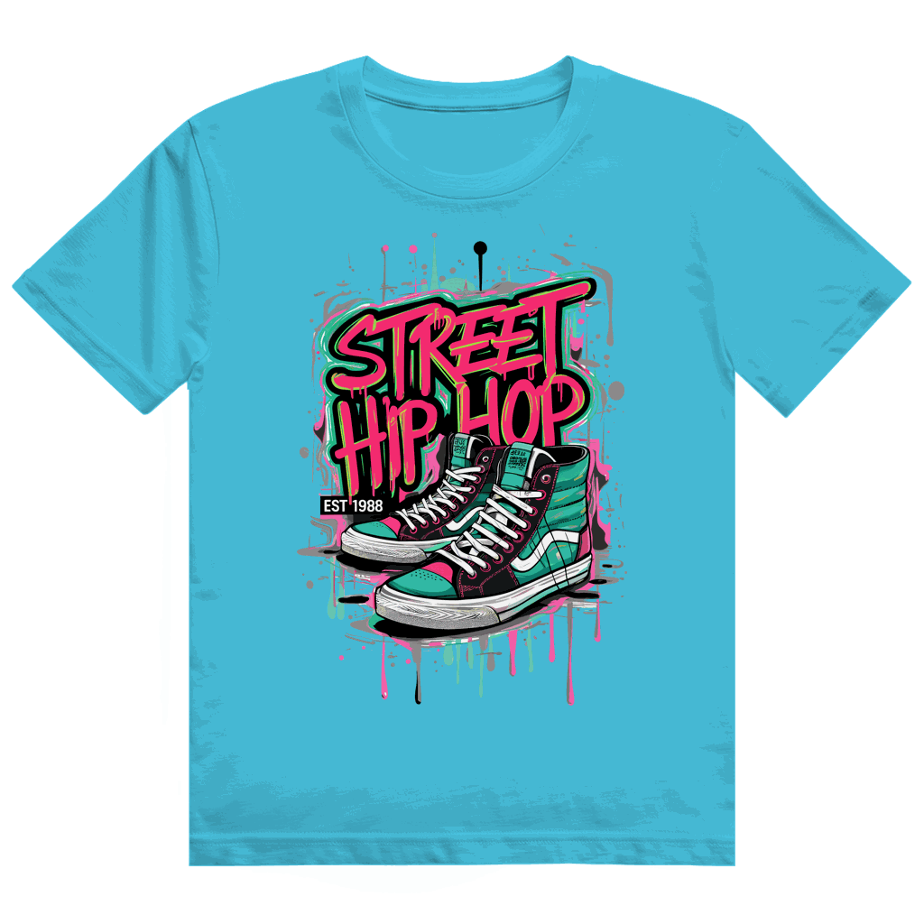 Heavy Cotton T-Shirt von Division420 mit Street Hip Hop Design und nachhaltiger Baumwolle