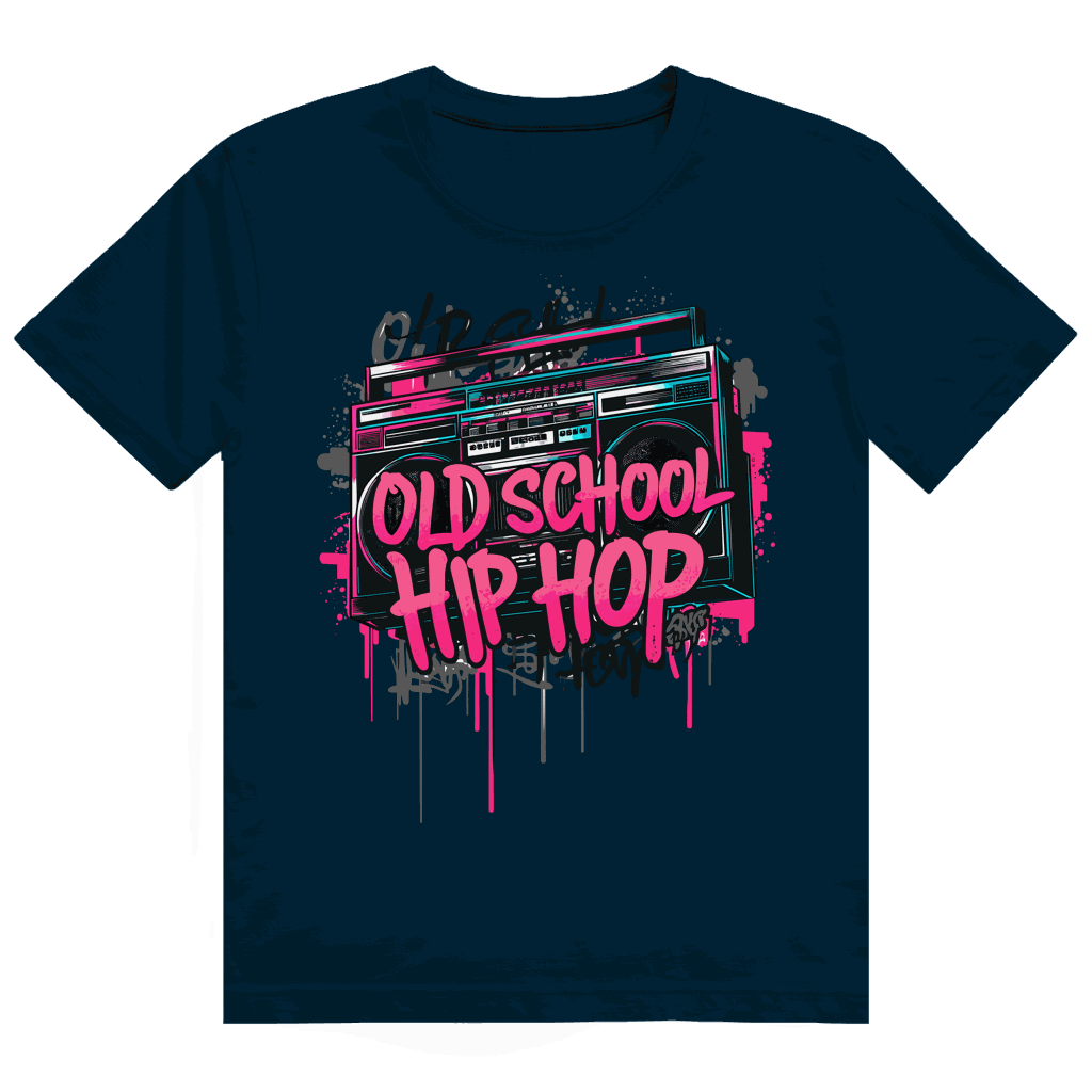 Heavy Cotton T-Shirt - Oldschool Hip Hop | Division420®