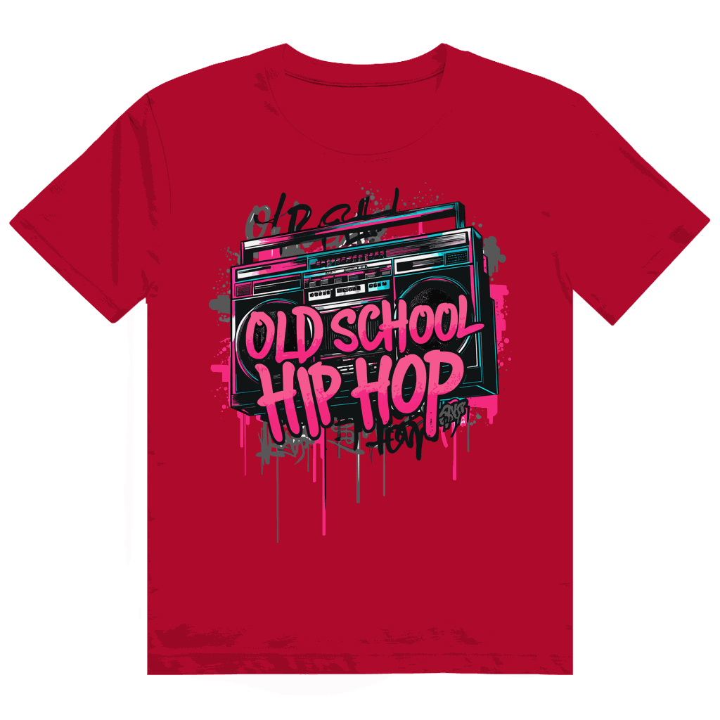 Heavy Cotton T-Shirt - Oldschool Hip Hop | Division420®