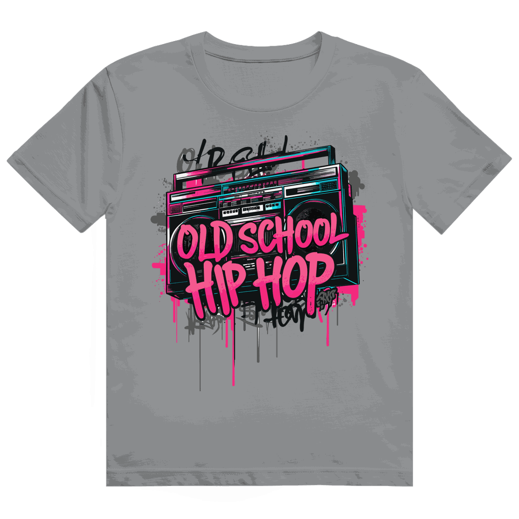 Heavy Cotton T-Shirt - Oldschool Hip Hop | Division420®